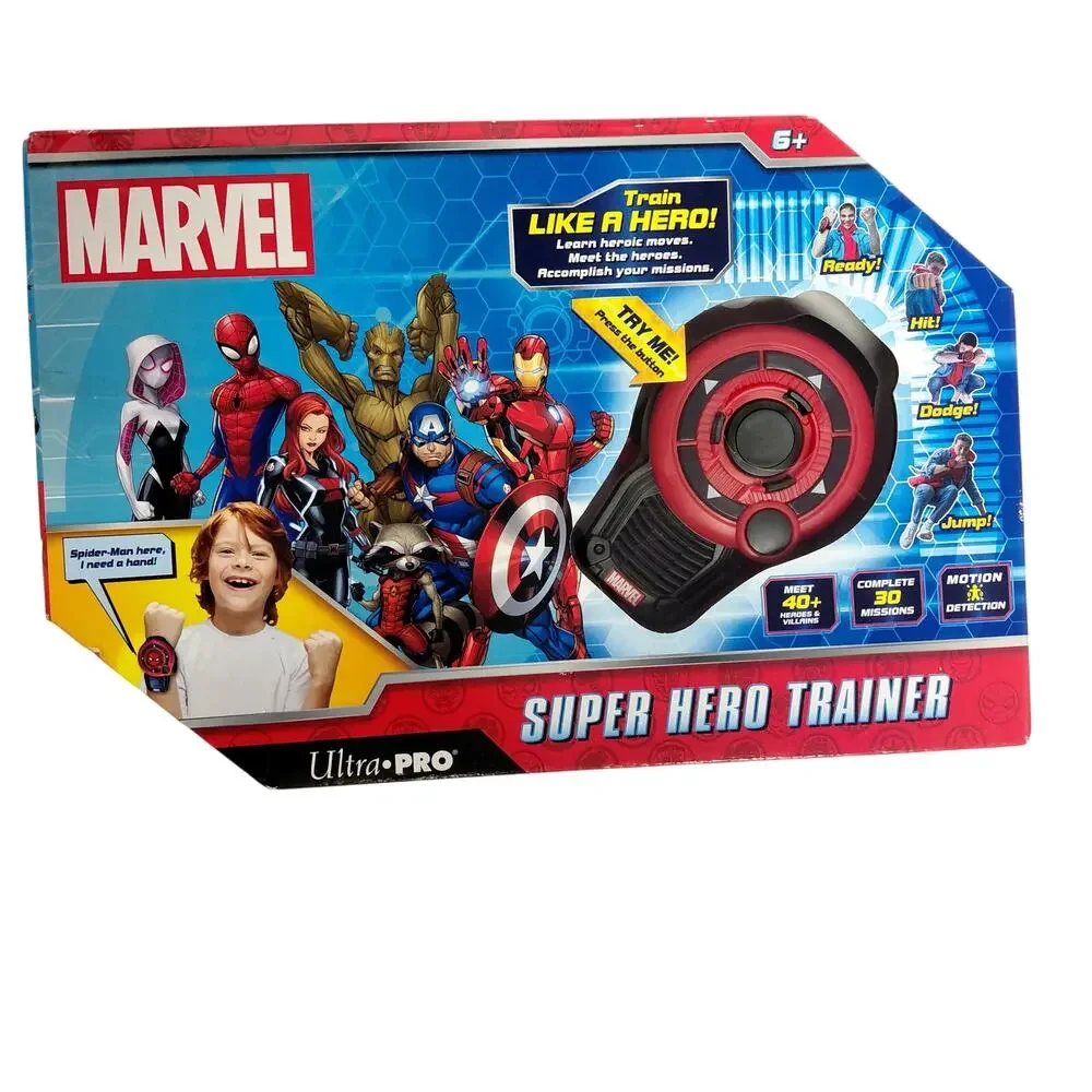 Marvel Super Hero Trainer - Interactive Fitness Toy Motion Activated  Game NWT